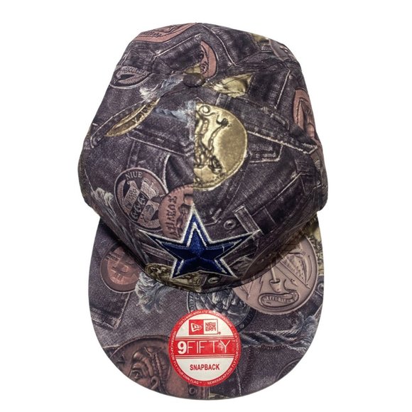 Era 9Fifty Dallas Cowboys Bit Coin Money Vintage Collection Snapback Hat Cap NFL - Picture 2 of 10